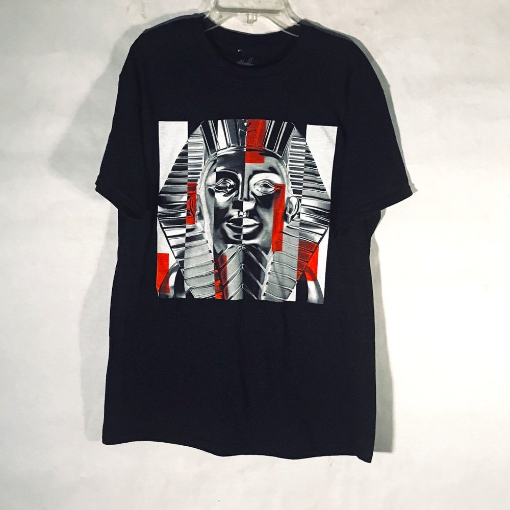 Egypt Egyptian King Tut Black Short Sleeve Tee T Shirt